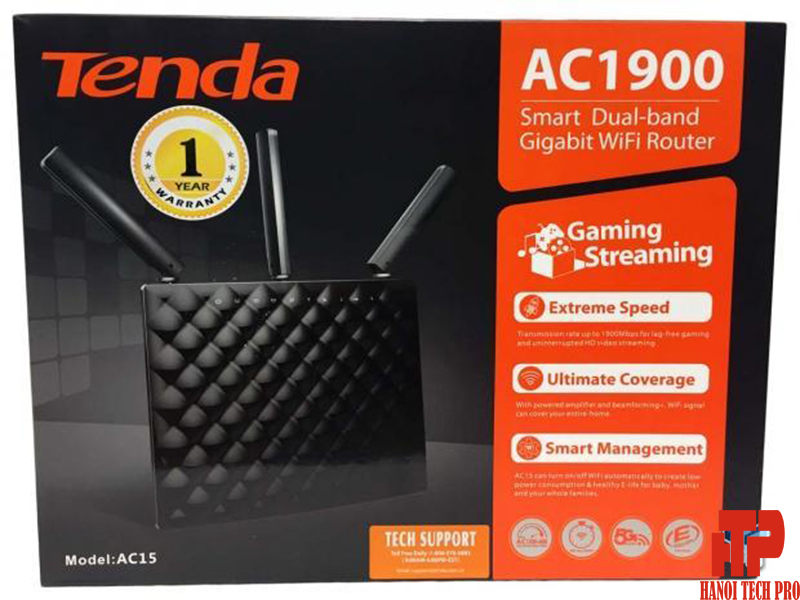 Bộ phát wifi Tenda AC15
